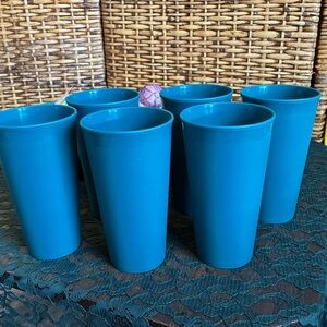 Set 6 Plastic Drinkware